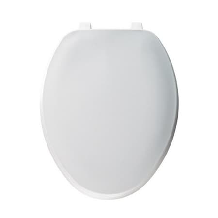 Mayfair Molded Plastic Toilet Seat In White 4207353